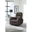 Pemberly Row Contemporary Pebble Brown Power Recliner Two Pack