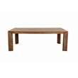 Pemberly Row Contemporary 86 In. Dining Table With 4 Upholstered Chairs