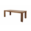 Pemberly Row Contemporary 86 In. Dining Table With 4 Upholstered Chairs