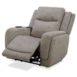 Pemberly Row Contemporary Frappe Power Reclining Sofa and Two Recliners