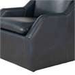 Pemberly Row Contemporary Steamboat Marine Swivel Accent Chair Two Pack