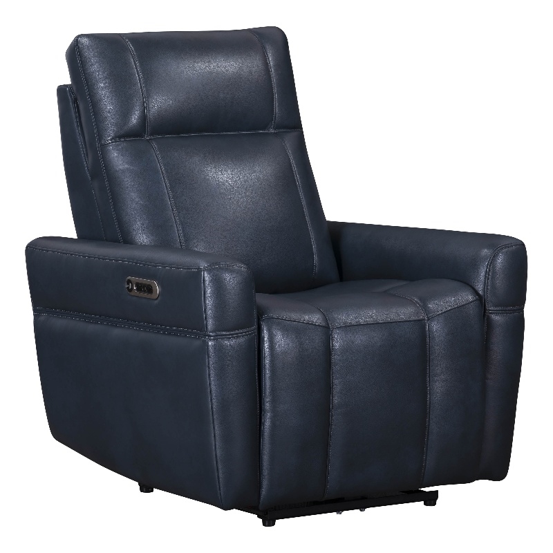 Pemberly Row Contemporary Steamboat Marine Power Zero Gravity Recliner