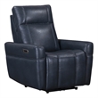 Pemberly Row Contemporary Steamboat Marine Power Zero Gravity Recliner