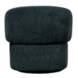 Pemberly Row Contemporary Island Teal Swivel Accent Chair Two Pack