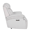 Pemberly Row Contemporary Airy Snow Power Zero Gravity Recliner