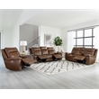 Pemberly Row Contemporary Hickory Power Zero Gravity Recliner Two Pack