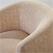 Pemberly Row Contemporary Sand Dollar Swivel Accent Chair Two Pack