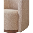Pemberly Row Contemporary Sand Dollar Swivel Accent Chair Two Pack