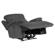 Pemberly Row Contemporary Airy Midnight Power Zero Gravity Recliner