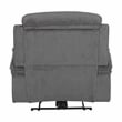 Pemberly Row Contemporary Airy Midnight Power Zero Gravity Recliner