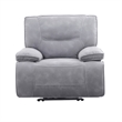 Pemberly Row Contemporary Sky Zero Gravity Power Recliner Two Pack