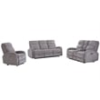 Pemberly Row Contemporary Whiskers Nature Power Recliner Two Pack