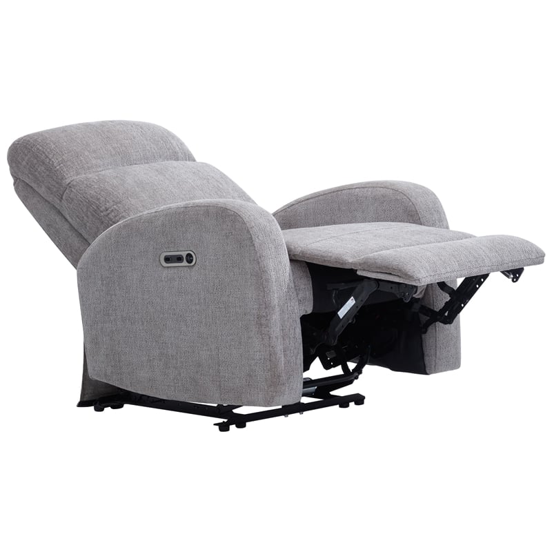 Pemberly Row Contemporary Whiskers Nature Power Recliner Two Pack
