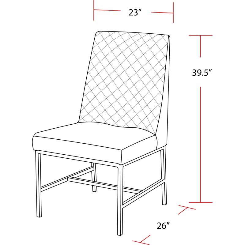 Pemberly Row Contemporary 84 In. Dining Table With 4 Upholstered Chairs