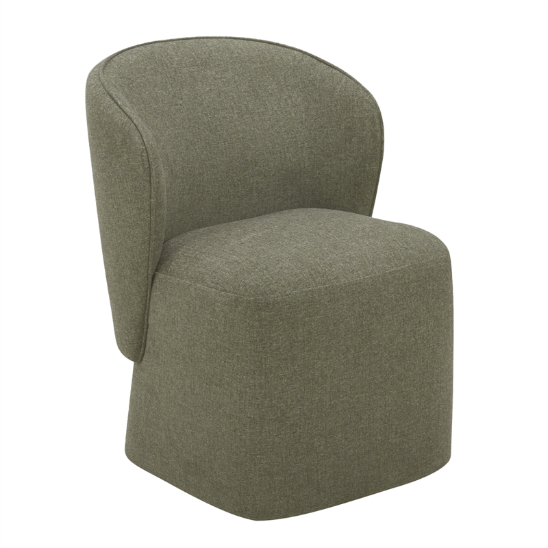 Pemberly Row Contemporary 84 In. Dining Table With 4 Upholstered Chairs