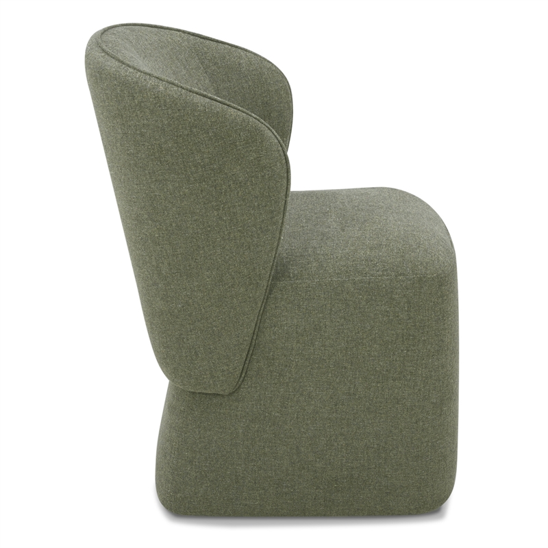 Pemberly Row Contemporary 84 In. Dining Table With 4 Upholstered Chairs