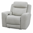 Pemberly Row Contemporary Stone Power Reclining Sofa and 2 Recliners