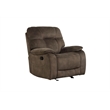 Pemberly Row Contemporary Shadow Brown Glider Recliner Two Pack