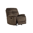 Pemberly Row Contemporary Shadow Brown Glider Recliner Two Pack