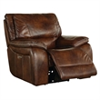 Pemberly Row Contemporary Burnt Sienna Power Recliner Two Pack