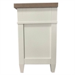 Pemberly Row 30.5'W Modern Bedroom 3 Drawer Nightstand in White