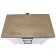Pemberly Row 30.5'W Modern Bedroom 3 Drawer Nightstand in White