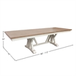 Pemberly Row 9 Piece Wood Extendable Table & Chairs in Natural