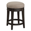 Pemberly Row Traditional Wood Everywhere Console with 3 Stools in Gray