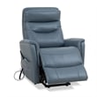 Pemberly Row Softy Azure Power Lift Recliner with Articulating Headrest