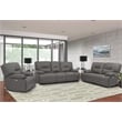 Pemberly Row Haze Power Reclining Sofa Loveseat and Recliner