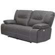 Pemberly Row Haze Power Reclining Sofa Loveseat and Recliner