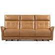 Pemberly Row Lucca Butterscotch Power Reclining Sofa Loveseat Recliner
