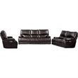 Pemberly Row Coffee Power Reclining Sofa Loveseat and Recliner