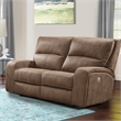 Pemberly Row Kahlua Power Reclining Sofa Loveseat and Recliner