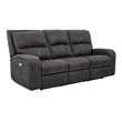 Pemberly Row Slate Power Reclining Sofa Loveseat and Recliner