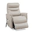 Pemberly Row Softy Ivory Articulating Headrest Power Lift Recliner 2Pack