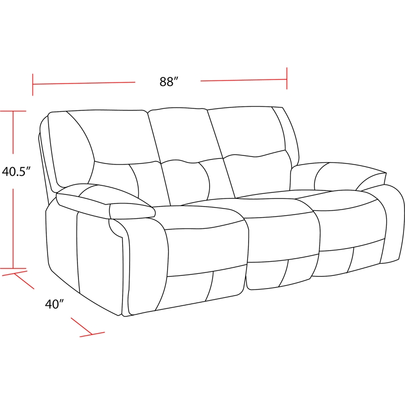 Pemberly Row Oyster Power Reclining Sofa Loveseat and Recliner