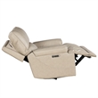 Pemberly Row Linen Power Reclining Sofa Loveseat and Recliner