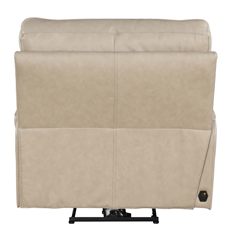 Pemberly Row Linen Power Reclining Sofa Loveseat and Recliner