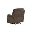 Pemberly Row Shadow Brown Manual Reclining Sofa and Recliner