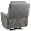 Pemberly Row Hudson Grey Power Reclining Sofa and Two Recliners