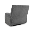Pemberly Row Bizmark Grey Power Reclining Sofa and Two Recliners