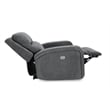 Pemberly Row Bizmark Grey Power Reclining Sofa and Two Recliners