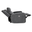 Pemberly Row Bizmark Grey Power Reclining Sofa and Two Recliners