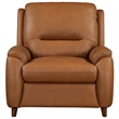 Pemberly Row Caramel Cream Power Reclining Sofa and Recliner