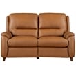 Pemberly Row Caramel Cream Power Reclining Sofa and Loveseat