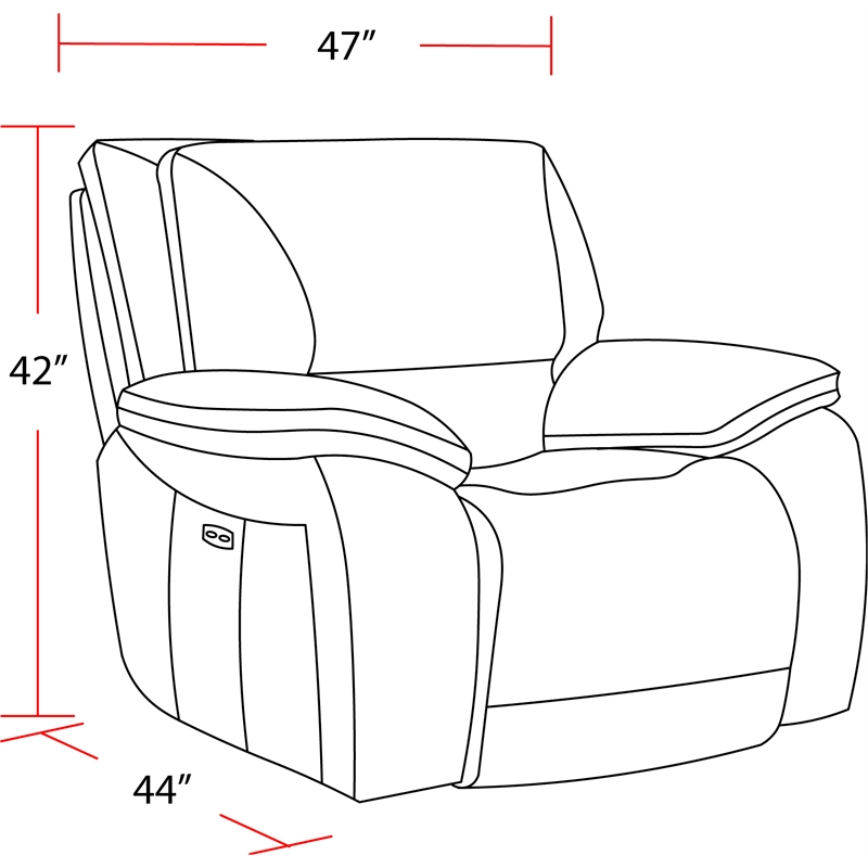 Pemberly Row Burnt Sienna Power Reclining Sofa and Two Recliners