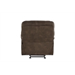 Pemberly Row Shadow Brown Manual Glider Reclining Sofa and Two Recliners