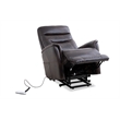 Pemberly Row Truffle Power Lift Recliner Articulating Headrest Two Pack