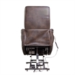 Pemberly Row Truffle Power Lift Recliner Articulating Headrest Two Pack